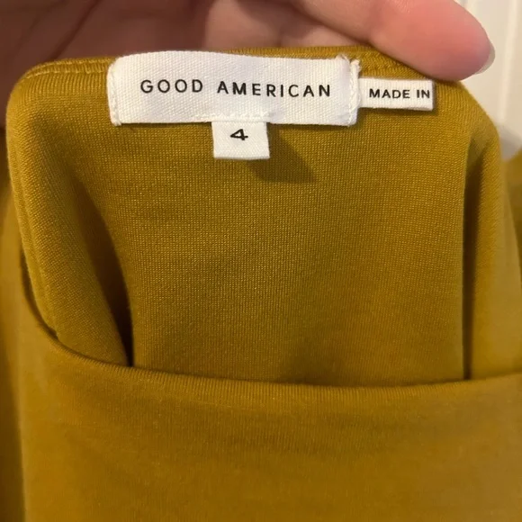 Good American NWOT Scuba Modern Tank Bodysuit - Picture 4 of 7